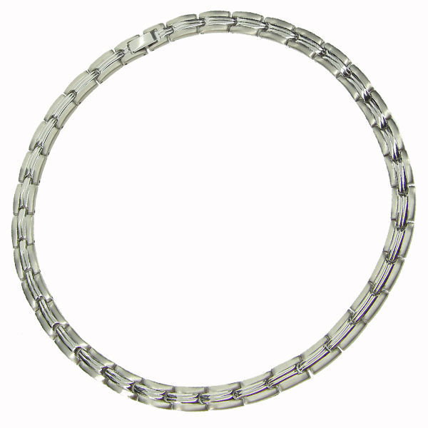 2025 Health Jewelry Stainless Steel Magnetic Therapy Healing Necklace