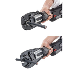 Outil hydraulique portable mini PZ-300C alimenté par batterie pour le sertissage et la coupe de câbles - Product Image 1