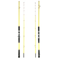 2,1m 2,4m 2,7m 40 #   Canne à pêche en mer avec pointe lumineuse 40g-180g pour la pêche au bar et au croaker blanc en eau salée