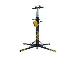 Soporte de luz Heyulin de aluminio de alta resistencia con manivela, capacidad de carga de 100 kg, para exteriores, exhibiciones de truss, iluminación de escenarios y bodas