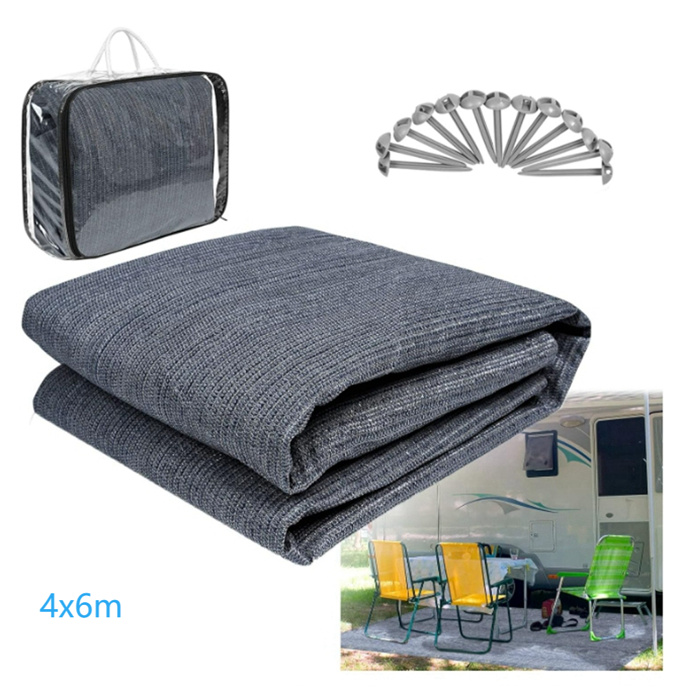 4x6m Groundsheet Awning Carpet with Stainless Steel Eyelets