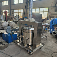 Oranje Koude Juicer Commercieel Fruit Hydraulisch Sap Pers Kokosmelk Horizontale Hydraulische Pers