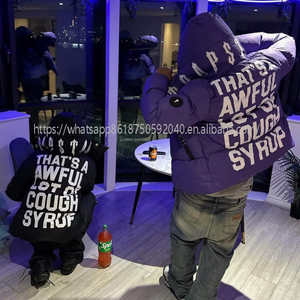 Hochwertige Winterjacke, Winddicht und Kälteschutz, mit Reißverschluss, aus gewaschenem Stoff, Kapuzen-Freizeitjacke - Product Image 4