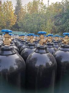 מילוי מיכל גז חמצן תעשייתי מפלדה בנפח 50 ליטר בלחץ גבוה 150 בר - Product Image 3