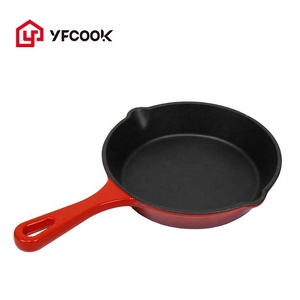 Sartén antiadherente para cocina, utensilios <span class=keywords><strong>de</strong></span> cocina esmaltados <span class=keywords><strong>de</strong></span> <span class=keywords><strong>hierro</strong></span> <span class=keywords><strong>fundido</strong></span> <span class=keywords><strong>de</strong></span> alta calidad - Product Image 4