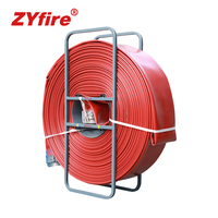 ZYfire Flexible rouge TPU Layflat tuyau pétrole et gaz développement lutte contre l'incendie et décharge équipement d'eau accessoire