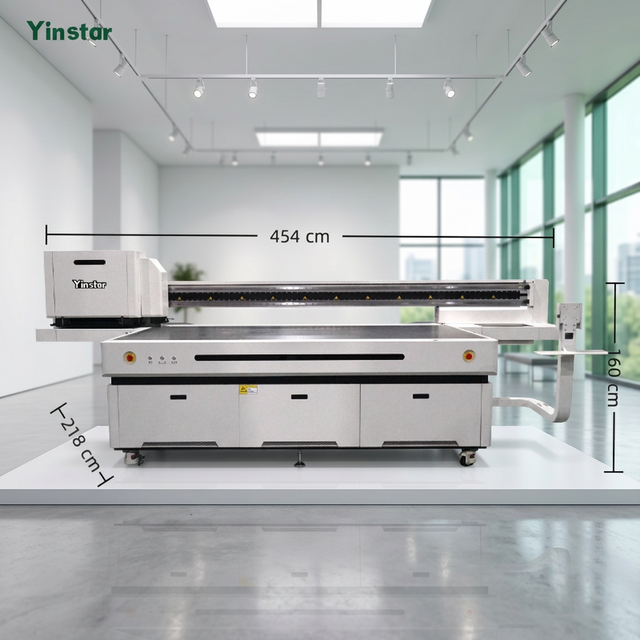 Yinstar 2513 Uv Flatbed Printer With Industrial G5 G6 Printhead Eufymake E1 UV Printer Plotter De Impresin Uv 3d Patch Machine