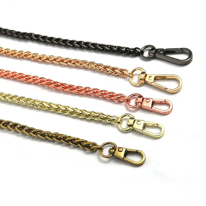 Fashionable best-selling metal bag chain for women's handbags hook chain shoulder strap bag chain strap