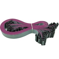 Cable Plano IDC de 6-40 Pines, Paso de 1.27/2.54 mm, AWM 2651, 28AWG, Gris, Hembra/Macho, para Sintetizador Modular Eurorack PLC