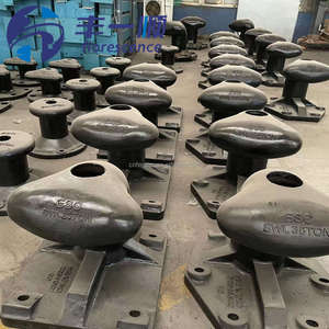 FLORESCENCE Borne d'amarrage en fonte et acier à tête en T pour amarrage de bateaux Noir 60 tonnes 5T 20T 30T - Product Image 3