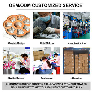 Stampi in Silicone Personalizzati <span class=keywords><strong>per</strong></span> Dolci, Alimenti <span class=keywords><strong>per</strong></span> Bambini, Snack <span class=keywords><strong>per</strong></span> <span class=keywords><strong>Cani</strong></span>, Cioccolato, <span class=keywords><strong>Pasticceria</strong></span>, Gelatine, Dessert, Torte al Vapore, Sapone Artigianale - Product Image 4