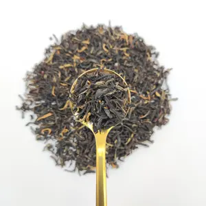 Прямая поставка с 2024 фабрики, органический черный чай Юньнань, черный чай, большой лист, черный чай, рассыпные листья