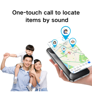 מכשיר איתור GPS נייד, מחזיק מפתחות חכם לאיתור חיות מחמד, מיקום, טיפול בקשישים, אזעקה נגד אובדן, עמיד למים בתקן IP65, שליטה באמצעות אפליקציה, פלסטיק - Product Image 5
