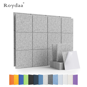 Đục lỗ thiết kế tái chế Pet Acoustic Panel tường tăng cường khuếch tán âm thanh và hấp thụ cho auditoriums rạp hát - Product Image 1