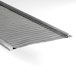 Aluminium-Mikronetz-Dachrinnen Großhandel Aluminium-Laubfilter Dachrinnenschutz zur Abdeckung - Product Image 6