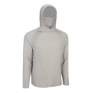 Conception unique, prix raisonnable, sweat-shirt de pêche personnalisé à séchage rapide, imperméable, manches longues, pour homme, extérieur, UPF 50, polyester/coton - Product Image 1