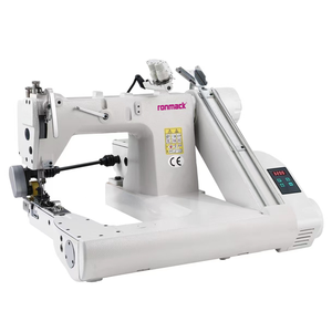 Machine à point de chaînette à bras libre à grande vitesse à 2 aiguilles RONMACK RM-927D-PS avec boîte de vitesses - Product Image 1