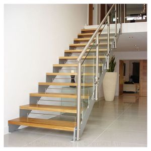 <span class=keywords><strong>Escalier</strong></span> Prima en matériaux mixtes <span class=keywords><strong>bois</strong></span>, verre, pierre, <span class=keywords><strong>métal</strong></span> : créez des escaliers au design unique et combiné - Product Image 4