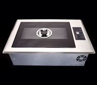 Table de barbecue électrique infrarouge à chauffage direct d'usine avec gril Teppanyaki intégré pour restaurants