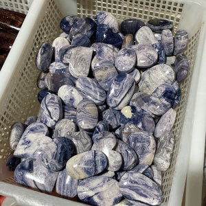 Cœurs de Malachite Violette Naturelle en Gros – Cristaux de Guérison et Artisanat en Quartz pour la Décoration - Product Image 2