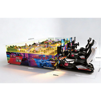 Simulateur de voiture RC AR 4 joueurs avec plateau de sable personnalisable, système de simulation de conduite et de course FPV en temps réel avec moteur sans balais
