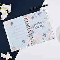 Feuille d'or personnalisée personnalisée impression de logo A5 hebdomadaire quotidien mariage voyage Fitness Agenda Journal organisateur spirale planificateur