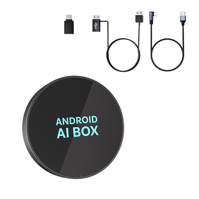 Smart Car AI Box with Wireless CarPlay & Android Auto 8+128G Al Voice Assistant for Wholesalers Factory Direct Price