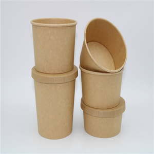 Súp Takeaway <span class=keywords><strong>Container</strong></span> <span class=keywords><strong>Logo</strong></span> Hộp Thực Phẩm Máy Một Sac Kraft 8Oz Bowls Tùy Chỉnh <span class=keywords><strong>Ice</strong></span> <span class=keywords><strong>Cream</strong></span> Bowls Creme Glacee Bols Nhà Sản Xuất Fab - Product Image 6