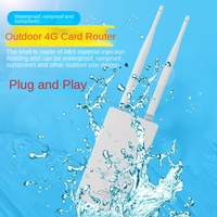 Routeur industriel sans fil SIM Unicom Telecom Mobile Broadband WiFi 802.11b/g/n pour l'extérieur Carte 4G Surveillance AP Modèle S-1080 4