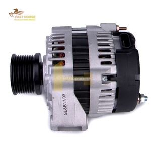 Alternador Dynamo 24V 45A 11SI para Perkins Delco Remy 19020209 8600075 8600210 2871A502, Generador de Corriente Alterna para Motor Diésel de Excavadora - Product Image 2