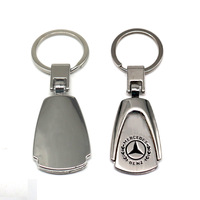 Cadeau créatif personnalisé, porte-clés en argent avec logo de voiture, pendentif emblème, alliage de zinc et cuir véritable, modèle Y-c02 pour OLIVER