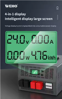 Alimentation à découpage haute puissance SP-3000 12V/24V/36V/48V/60V/220V Type de châssis à sortie unique alimentation ca à cc avec PFC