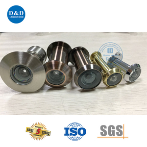 Ul lửa Đánh Giá góc nhìn rộng lổ nhìn trộm an ninh Brass cửa màu đen <span class=keywords><strong>Hidden</strong></span> Fisheye người xem - Product Image 4
