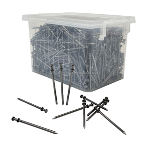 Clous duplex à double tête de haute qualité pour la construction <span class=keywords><strong>en</strong></span> bois, double style avec tige lisse, <span class=keywords><strong>en</strong></span> acier durable - Product Image 2