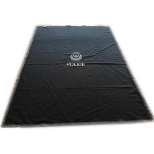 Collection d'hôtels de réfugiés jeter des couvertures tissées fabricants de <span class=keywords><strong>couverture</strong></span> d'hôpital de vison <span class=keywords><strong>espagnol</strong></span> bleu foncé en laine - Product Image 2