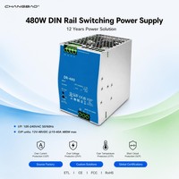 Alimentation électrique à rail DIN 480W 12V 24V 36V 48V pour boîtier de contrôle d'automatisation industrielle PLC