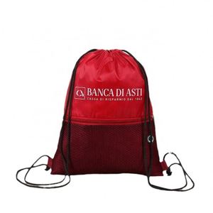 Bolsas Promocionales Personalizadas con Cordón, Ligeras, de Nailon, Poliéster y Oxford, para Deportes, Viajes, Gimnasio y Regalos - Product Image 1