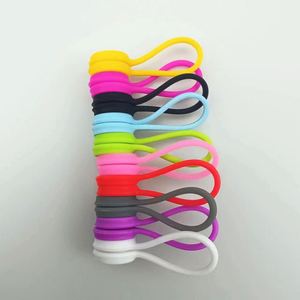 Clips de Silicona para Gestión de Cables, Reutilizables, Organizador de Cables, Sujetador de Cables - Product Image 2