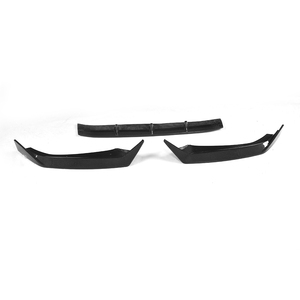 Lame de pare-choc avant en Fiber de carbone, accessoire de voiture, Audi A4 B9 SLINE S4, Sedan, 2017 — 2018 - Product Image 4