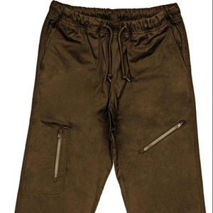 Best Quality Men's 100% Cotton Fleece Sweatpants Customisable High Joggers Elastic Waist for Work/Casual Wear Wholesale Service - Product Image 1