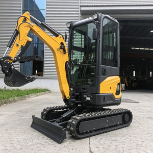 Miniexcavadora de orugas de 1-3.5 toneladas con motor de etapa V, bomba hidráulica, cabina totalmente cerrada y alta potencia de excavación, certificación CE - Product Image 3