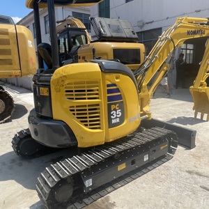 Mini-excavatrice KOMATSU PC35MR d'occasion, excavatrice sur chenilles hydraulique de 3,5 tonnes, matériel de construction - Product Image 6