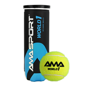 AMA spor yüksek kalite ITF onaylı kürek tenis topları pembe yün özel Logo Padel topu - Product Image 1
