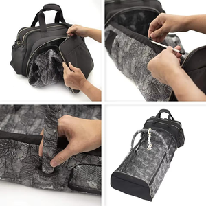 Sac à dos de <span class=keywords><strong>voyage</strong></span> pliable <span class=keywords><strong>pour</strong></span> bébé personnalisé, imperméable, portable, sac à langer <span class=keywords><strong>pour</strong></span> maman et bébé avec filet, <span class=keywords><strong>lit</strong></span> de bébé, berceau - Product Image 3