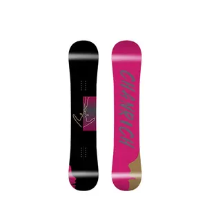 Papan salju profesional musim gugur musim dingin luar ruangan papan salju untuk mendaki wanita snowboarding menggunakan dewasa desain warna-warni skis