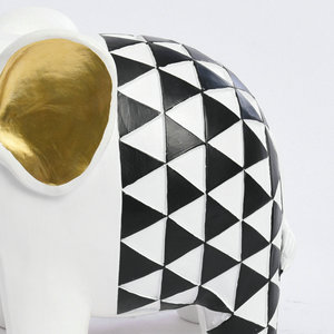 Statuetta in Resina a Forma di Elefante, Decorazione di Lusso Creativa e Moderna <span class=keywords><strong>per</strong></span> <span class=keywords><strong>Ufficio</strong></span> e Casa - Product Image 6