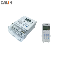Clavier triphasé CT STS DLMS Compteur d'énergie prépayé à jeton conforme avec CIU et communication RF/LORA/PLC