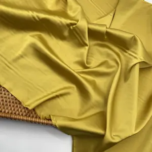 Frau Party tragen Kleid Material Textil Designer Stoff Zwei-Wege-Stretch-Stoff Großhandel Seide Satin Frauen Pyjama-Stoffe