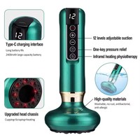 Ensemble de ventouses intelligent électrique Portable Machine de Massage corps Guasha thérapie relaxante aspiration grattage masseur
