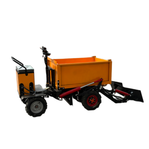 Four-wheel Handcart Construction Sites Self-loading Dump Truck Used <b>Transporting</b> Sand Bricks Agricultural Materials SW-4LZCZX th - Product Image 2